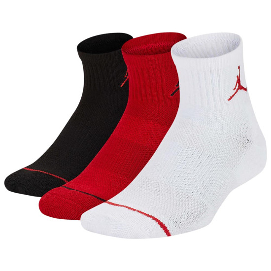 Jordan Παιδικές κάλτσες Jumpman Quarter Socks 3 pairs